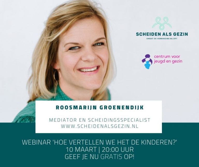 Webinar 'hoe vertellen we het de kinderen'